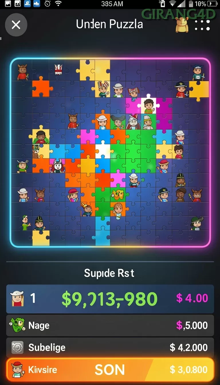 Screenshot Lucky Number X16